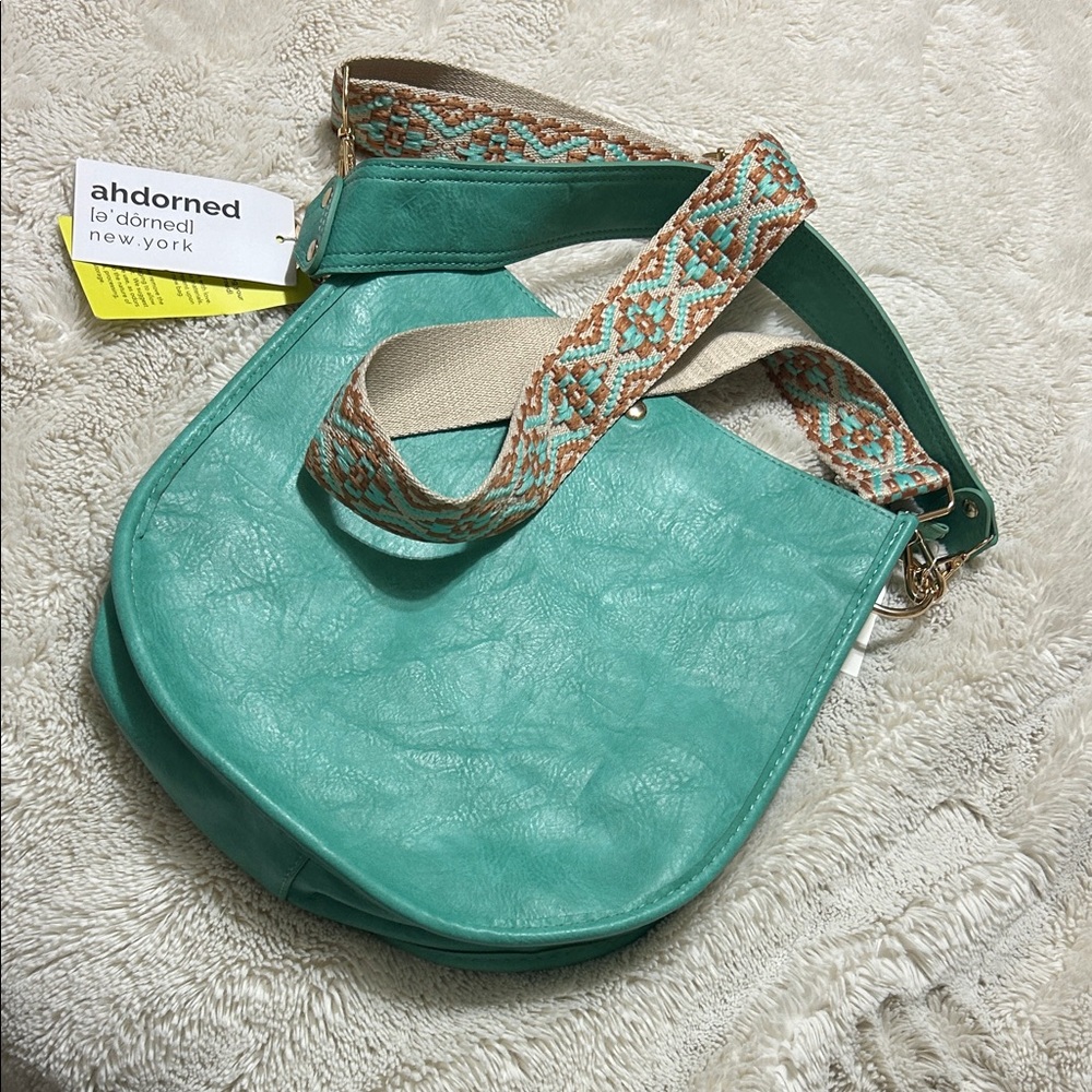 Turquoise Crossbody Bag